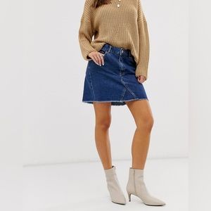 Mango Denim Skirt XS